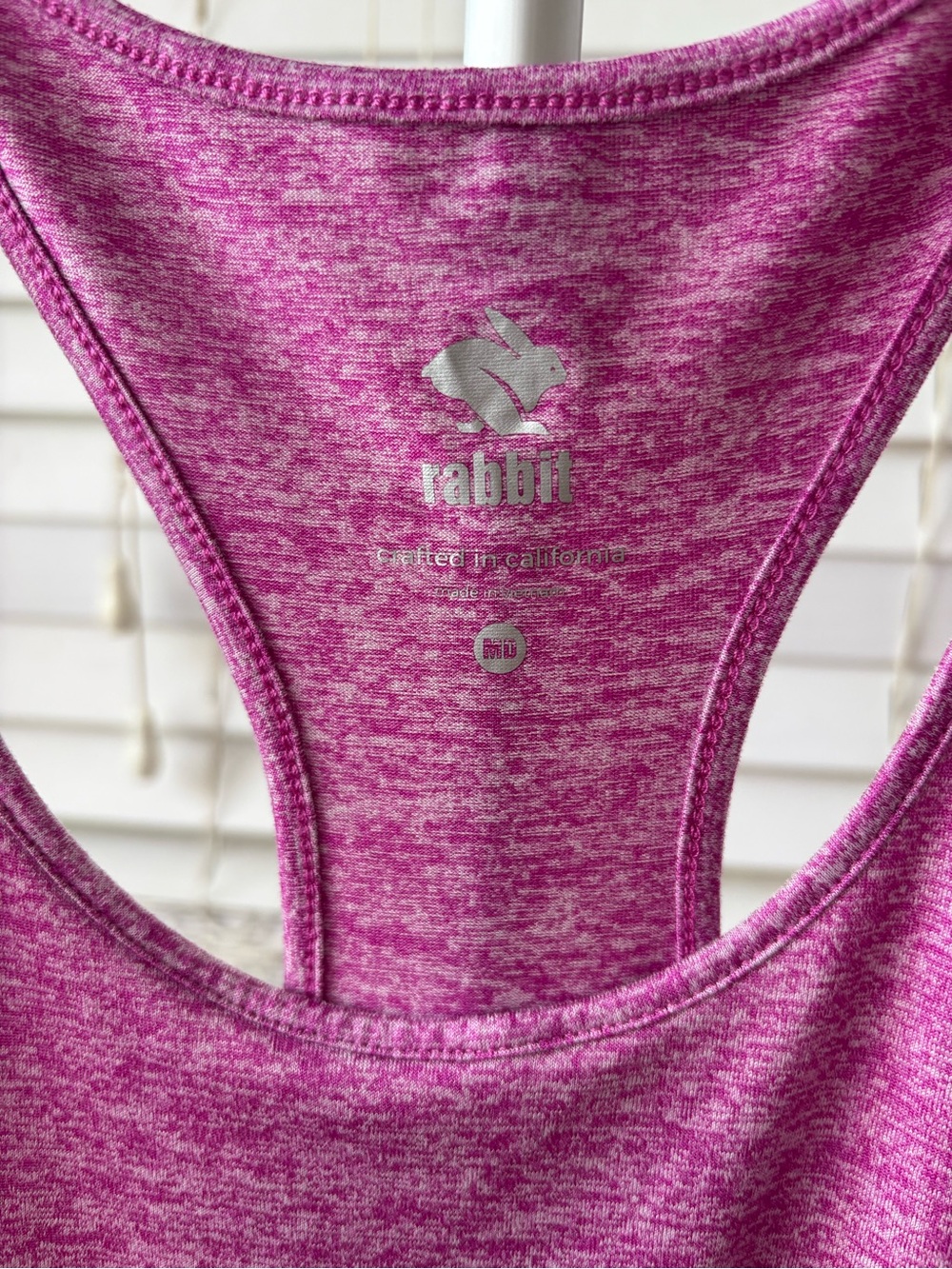 Rabbit EZ Tank Purple Orchid Racerback Running Tank M - Picture 6 of 10